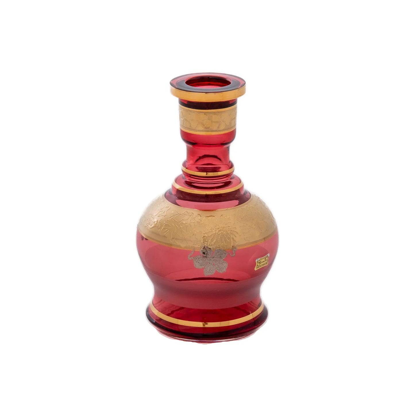 Egermann(エガーマン) Drop Clear Red - 24K Gold Planted Flower
