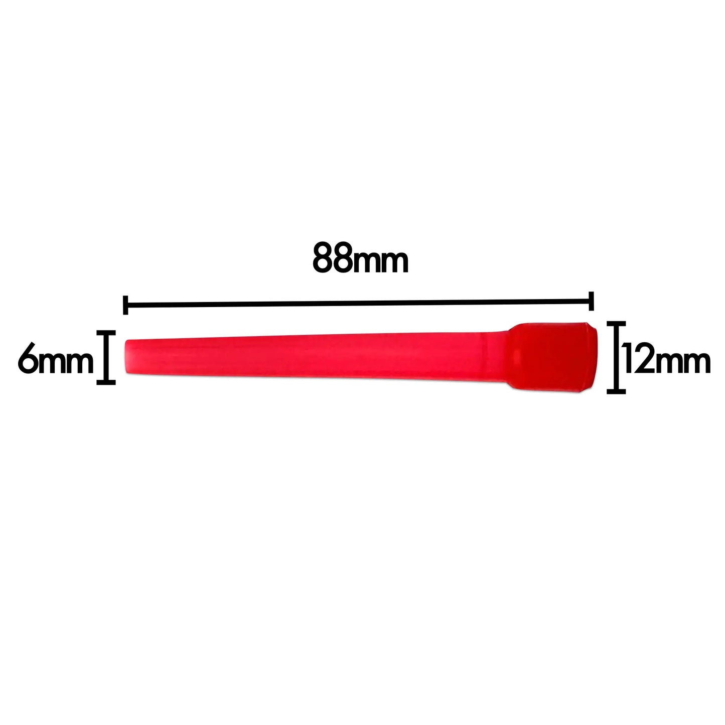 使い捨てシーシャ用 マウスピース エクストラロングサイズ 88mm 50個入り 10パックセット