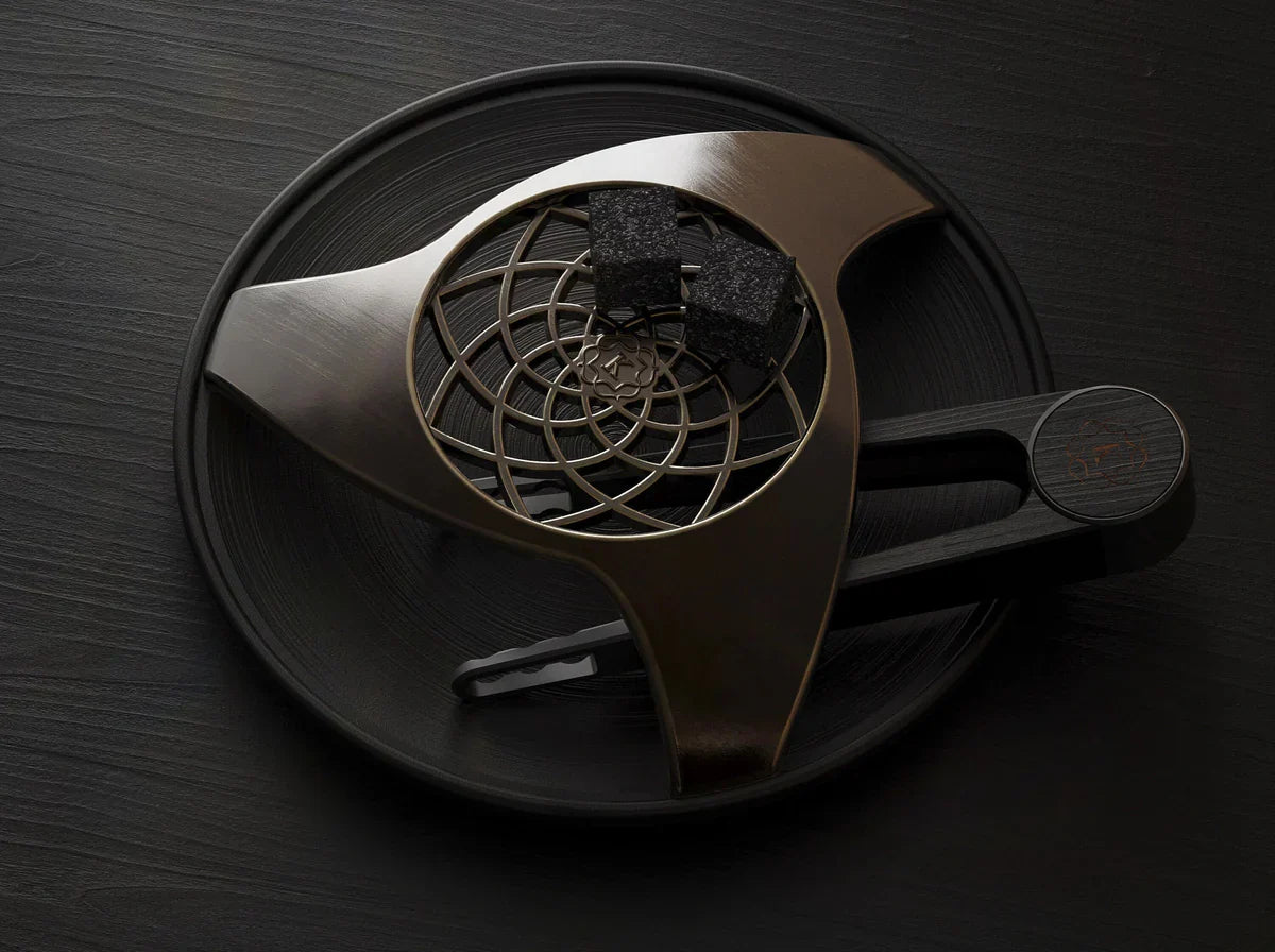 Kaloud Aeras Bronze Lace Charcoal Holder & Ash Tray