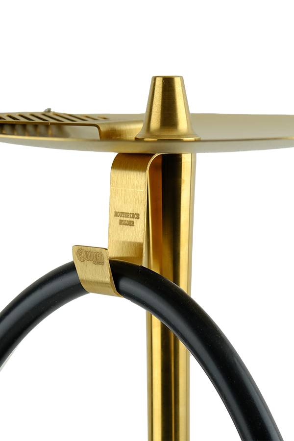 ODUMAN COSMO HOOKAH  （ボトル；ブラック/ ステム；ゴールド）展示品；大幅割引