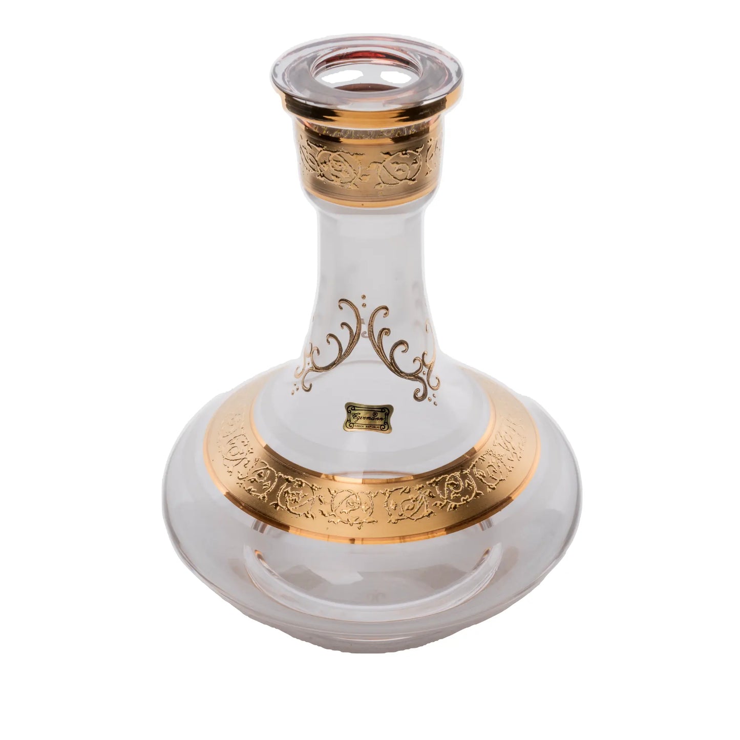 Egermann(エガーマン) Bottom Wide Shape Clear - 24K Gold Planted Wedge