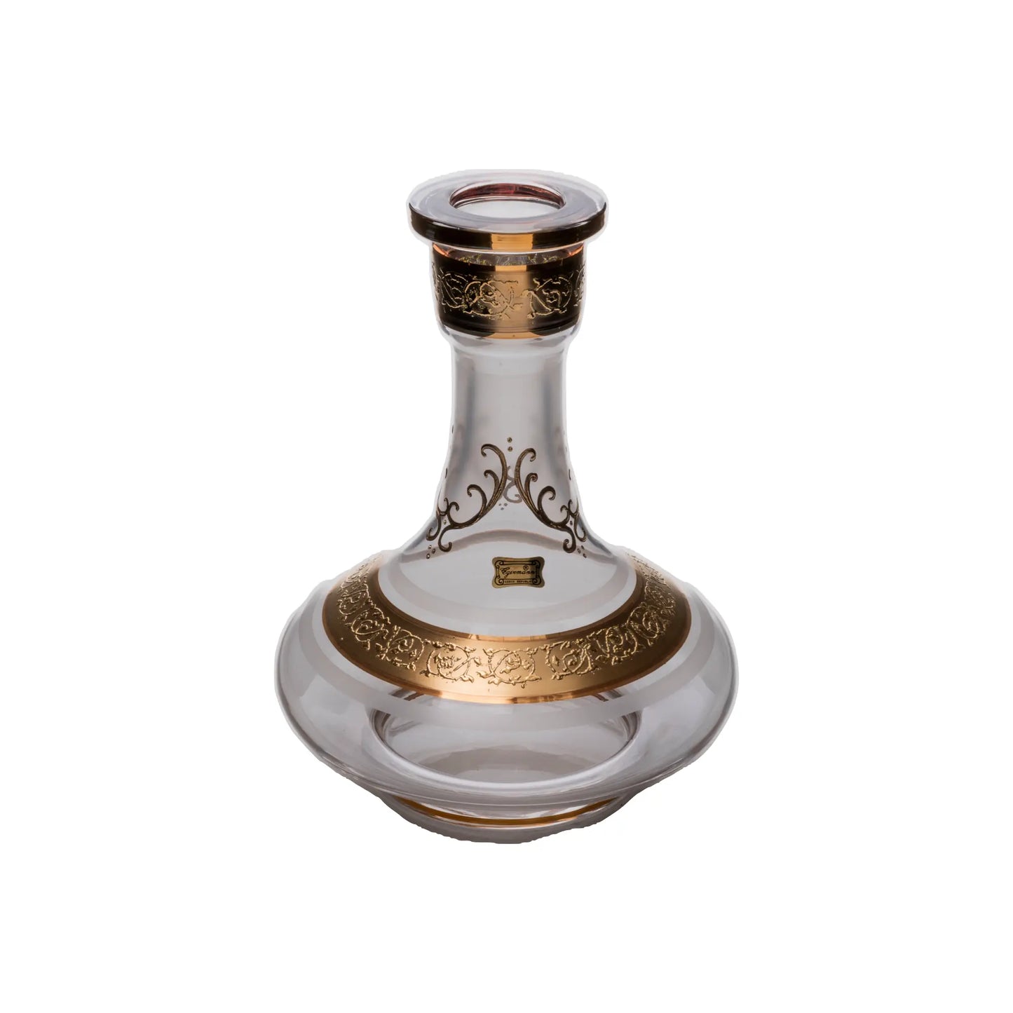 Egermann(エガーマン) Bottom Wide Shape Clear - 24K Gold Planted Wedge