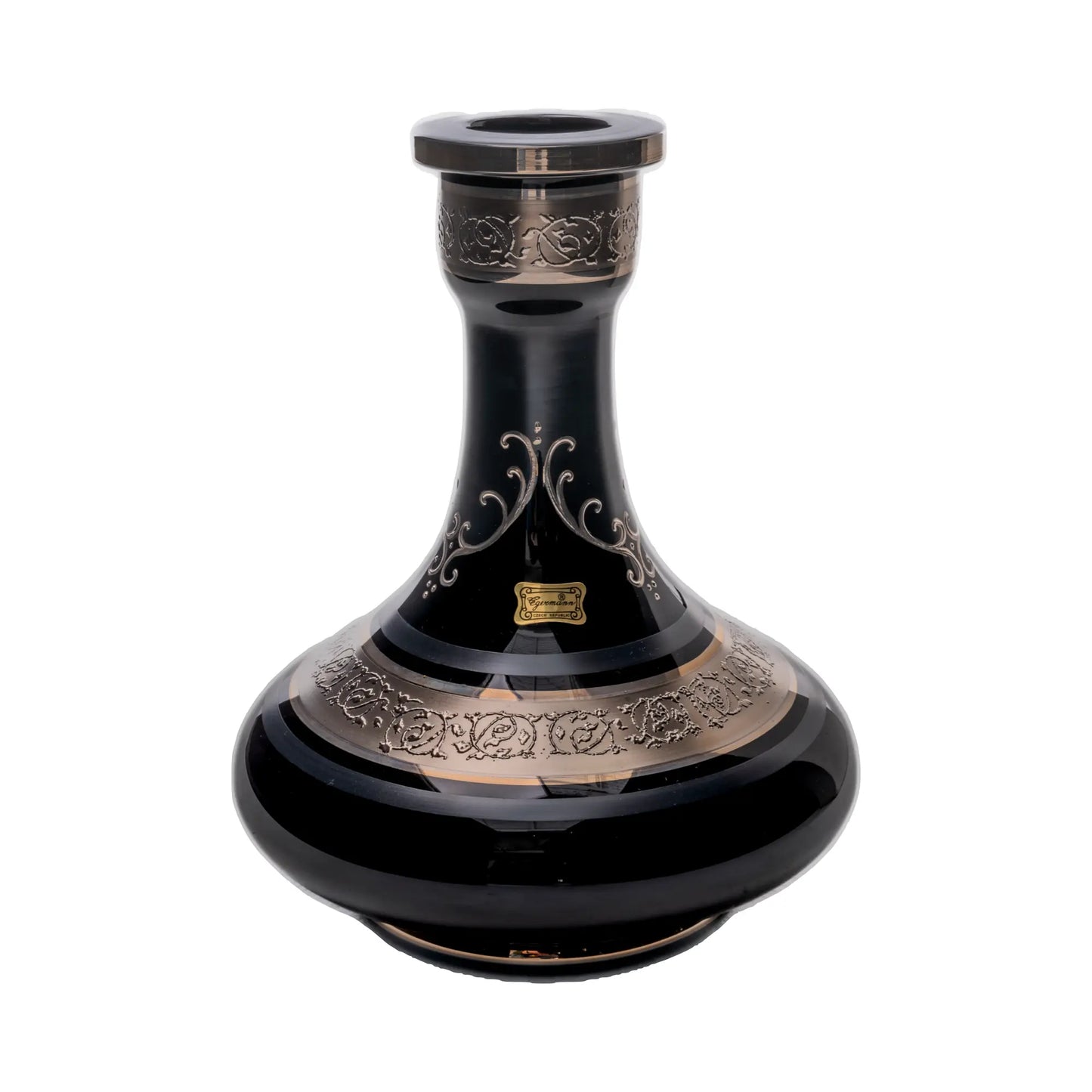 Egermann(エガーマン) Bottom Wide Shape Midnight - Platinum Planted Wedge