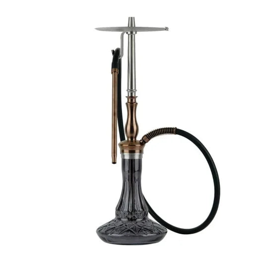 ODUMAN SAHRA HOOKAH（ボトル；ブラック/ ステム；ブロンズ）展示品；大幅割引