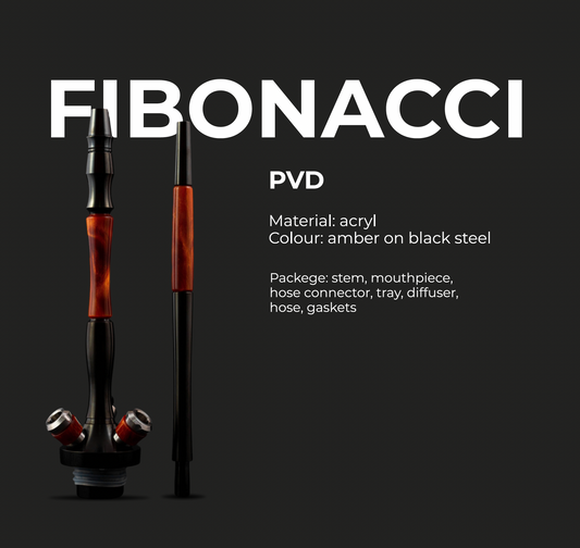 UNION HOOKAH（ユニオンフーカ）Fibonacci(フィボナッチ）- シーシャパイプ PVD